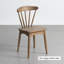 Pure solid wood desk and chair set