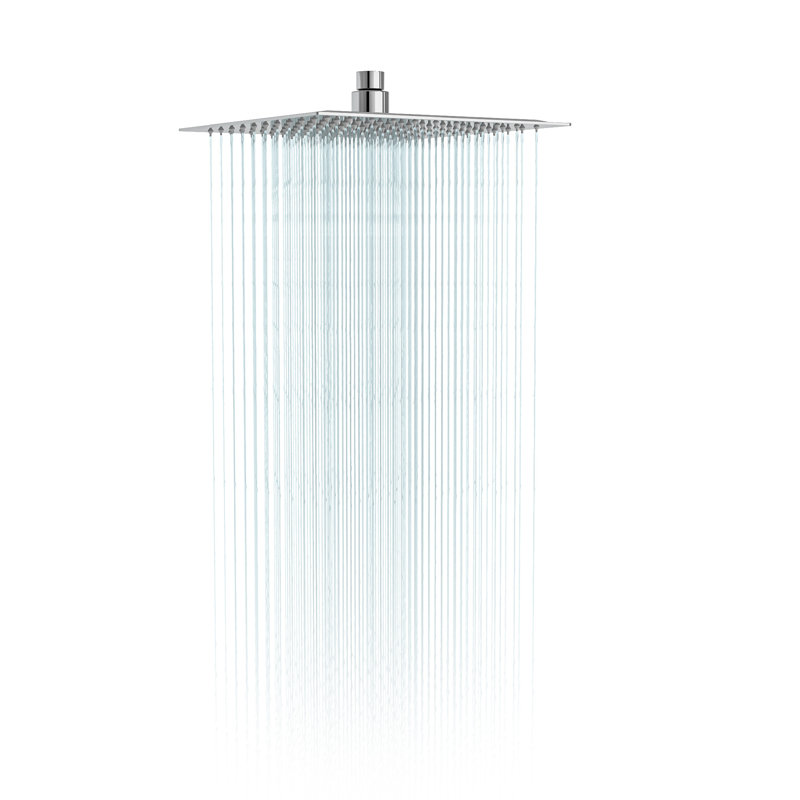 Rain Rain Shower Head 1.8 GPM GPM, Polished Chrome