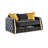 Keivin 72'' Upholstered Sleeper Loveseat-2095592673