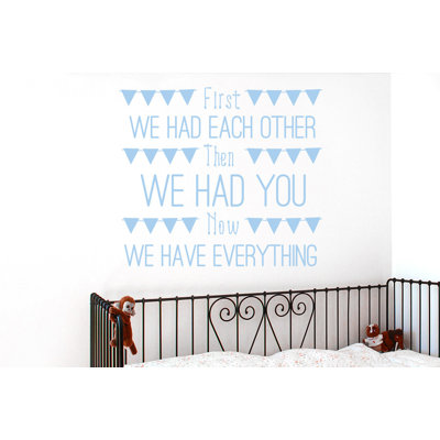 Non-Wall Damaging Wall Decal