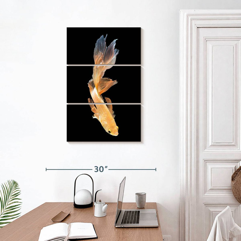 Brampt Betta Fish Dive, 32" H x 20" W