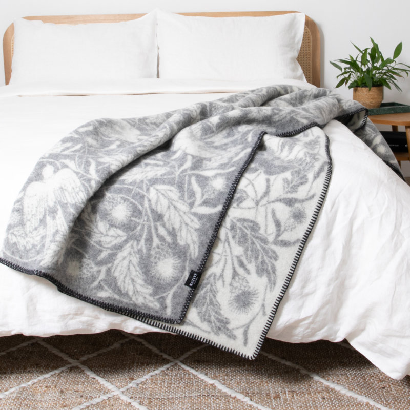 Throw Blanket, Grey