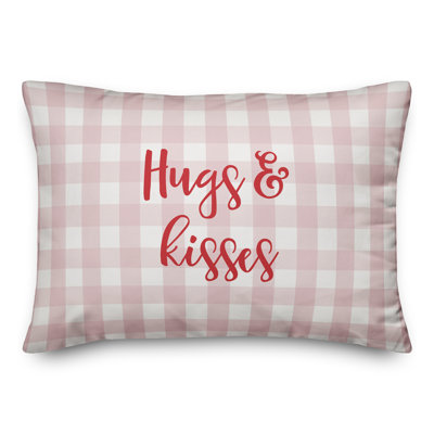  Coussin Hugs & Kisses