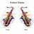 1pc Saxophone-Shaped Throw Pillow - Music-Themed Stuffed Cushion with Saxophone Print, -Filled Decorative Pillow Suitable for Bedroom, Sofa, Dorm - Gift for Musicians & Music Lovers, Multicolor Saxo, 2D Flat, 11.81inch-137542507
