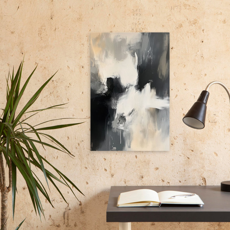 Art moderne et texturé Santa Ynez II, H 24 po x l 16 po