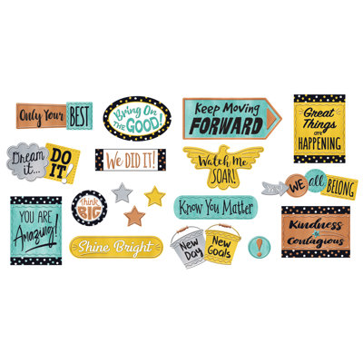 Trend Phrases Bulletin Board Set