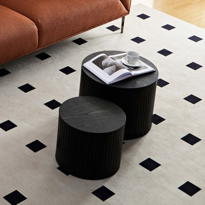 2-Pieces Nesting Coffee Table Set by Latitude Run