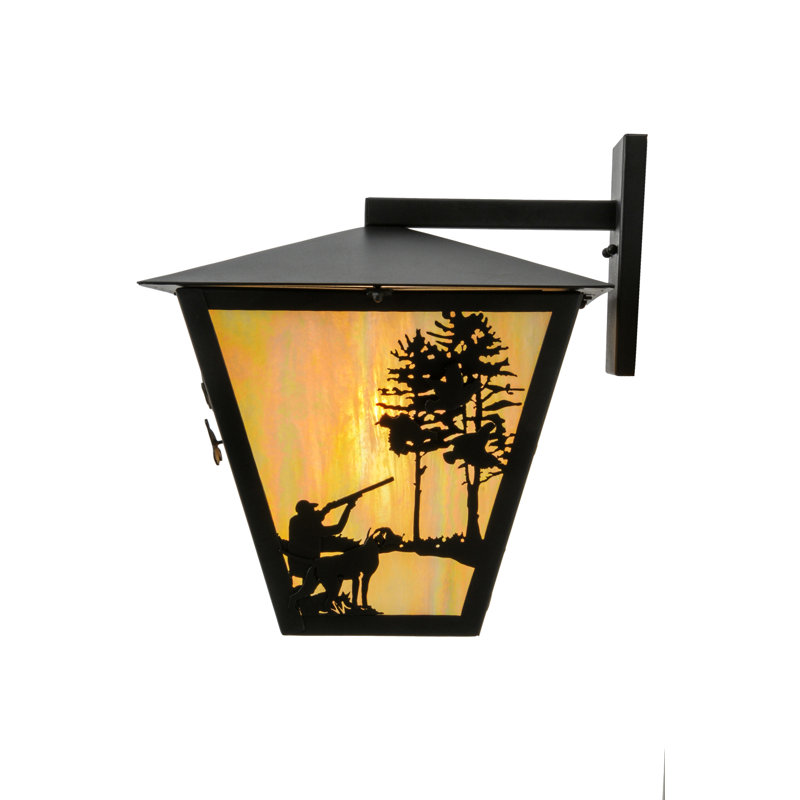 Rustic Lodge 1 - Light Outdoor Wall Lantern