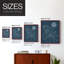 Impression graphique encadrée Alliums II - bois massif-1459606059-1459606102
