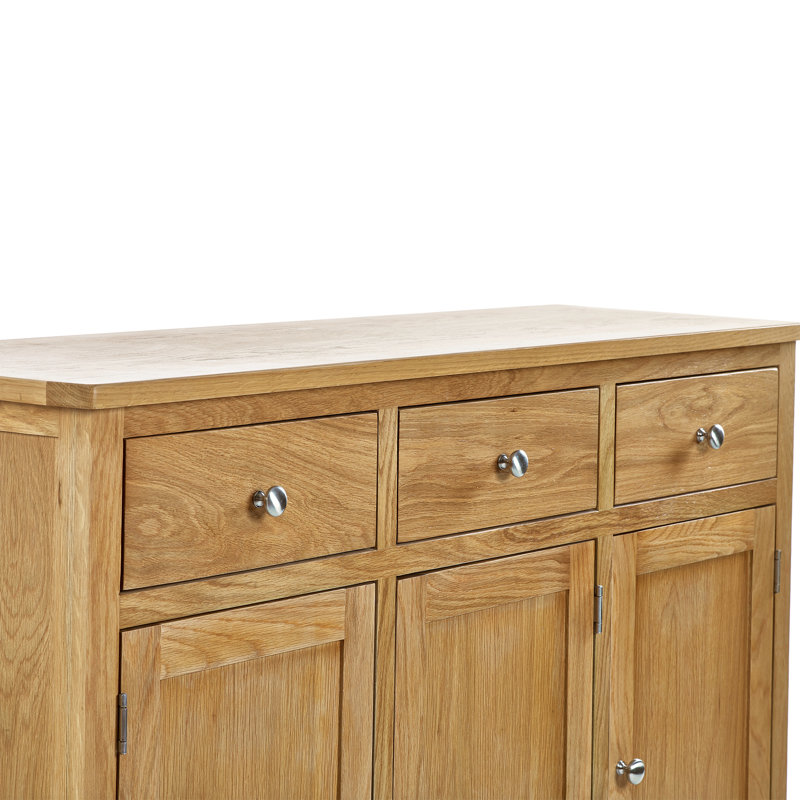 Herberts 128cm Solid Wood Sideboard