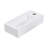White Rectangular Ceramic Sink - Wall Mount, 14.88x7.19 Inch, Stain , Faucet Hole Supplied Bathroom Mounted, Rectangular, Offered