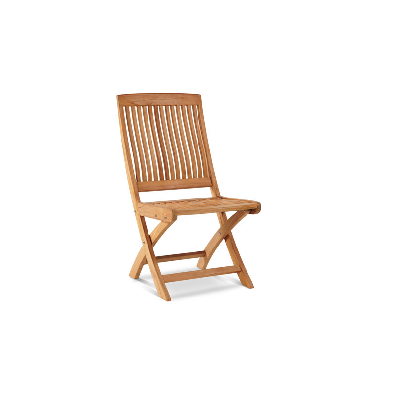 Folding Teak Patio Dining Chair