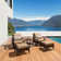 Barcelo 7 Piece Rattan Conversation Set with Cushions