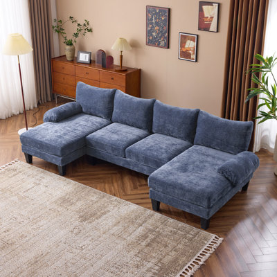  110 po Canapé modulaire en U avec coussins