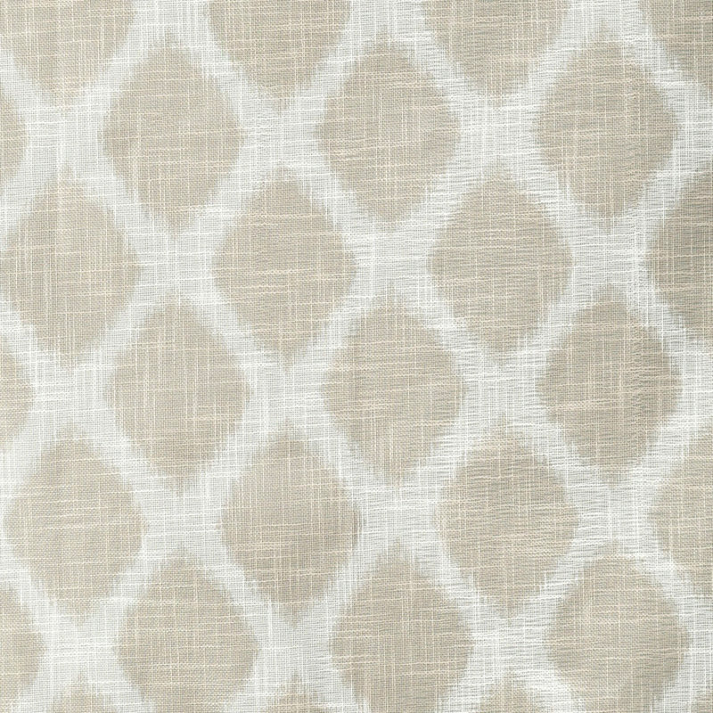 Jacquard Grommet Top Total Blackout Curtain Panel, Taupe, 50" W x 84" L