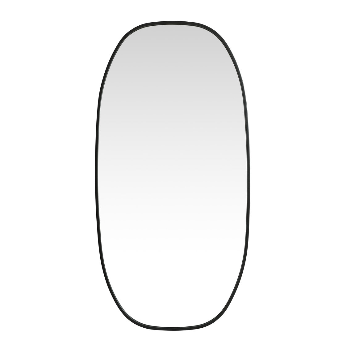 Bertin Mirror, Black, 48"  x 24" 