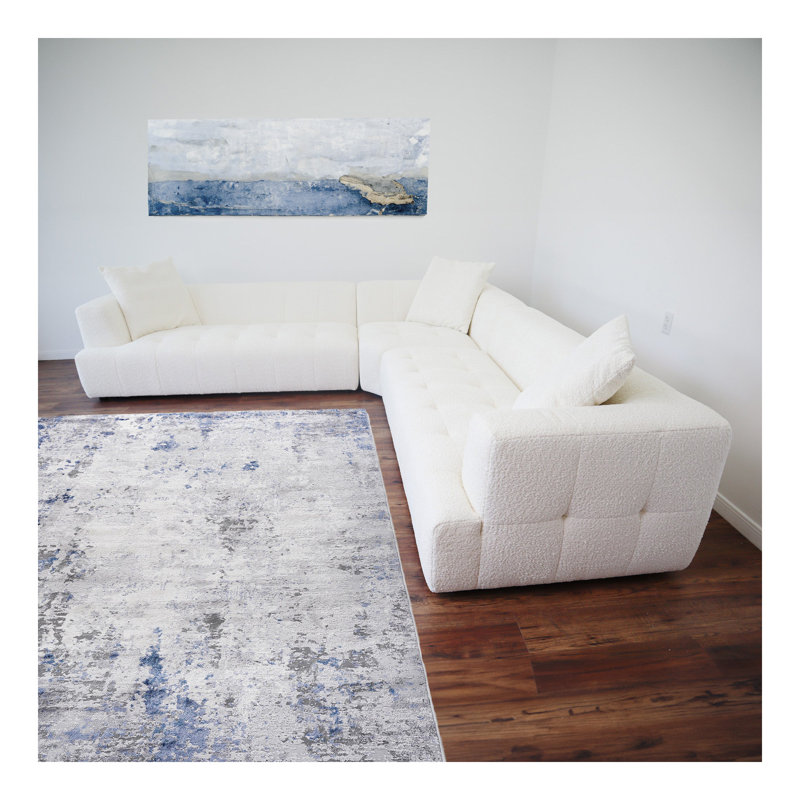 Kaynes Ivory Boucle Corner Sofa