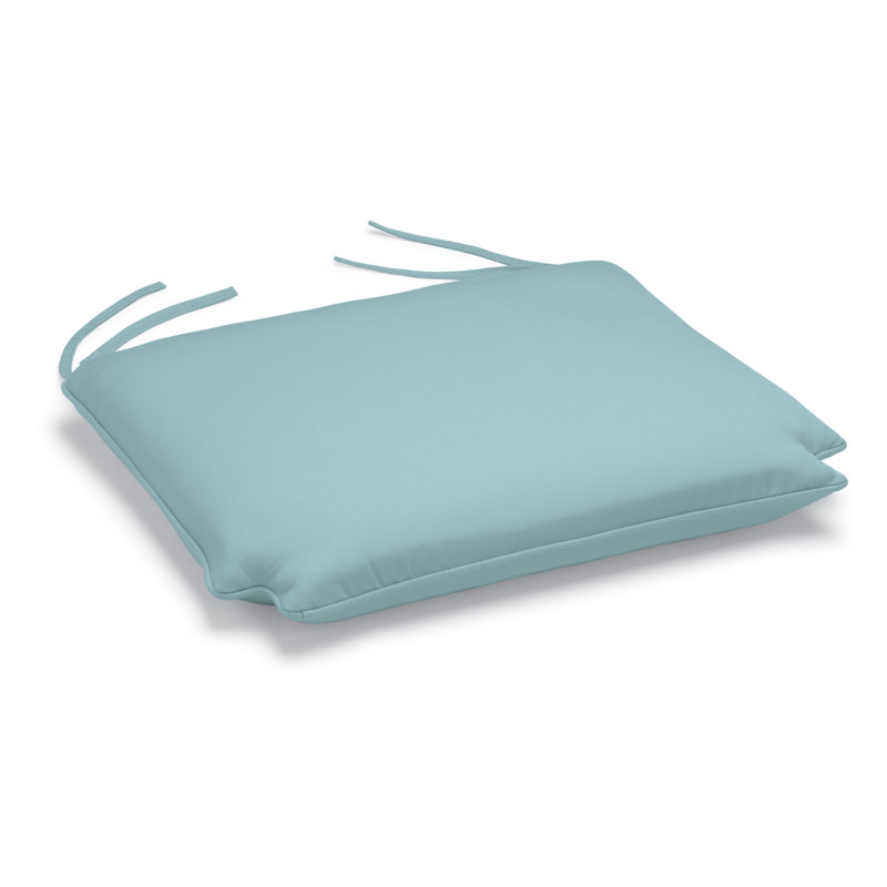 Sunbrella Outdoor Dining Chair, Mineral Blue