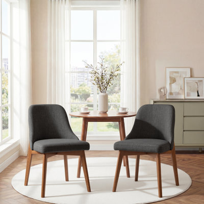 Ladaker Dining Chairs Kitchen Chairs with Wood Legs