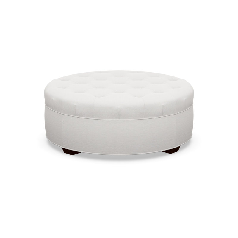 Round Ottoman, 9637-49, Walnut
