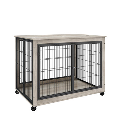 Chenil en bois manufacturé H 31,1 po