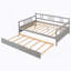 Lit de jour en bois avec lit gigogne simple-413509882-413509862