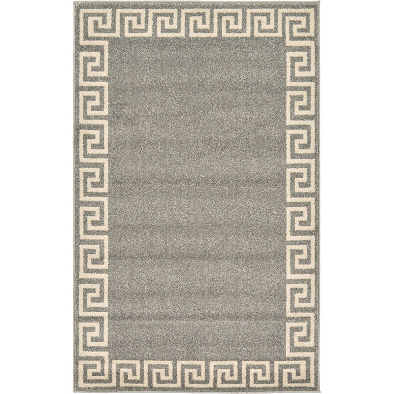 Balabak Geometric Indoor Rug, Rectangle 3'3" x 5'3"