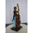 Musician Playing His Cello Bronze Statue -  Size: 8"L x 10"W x 23"H.