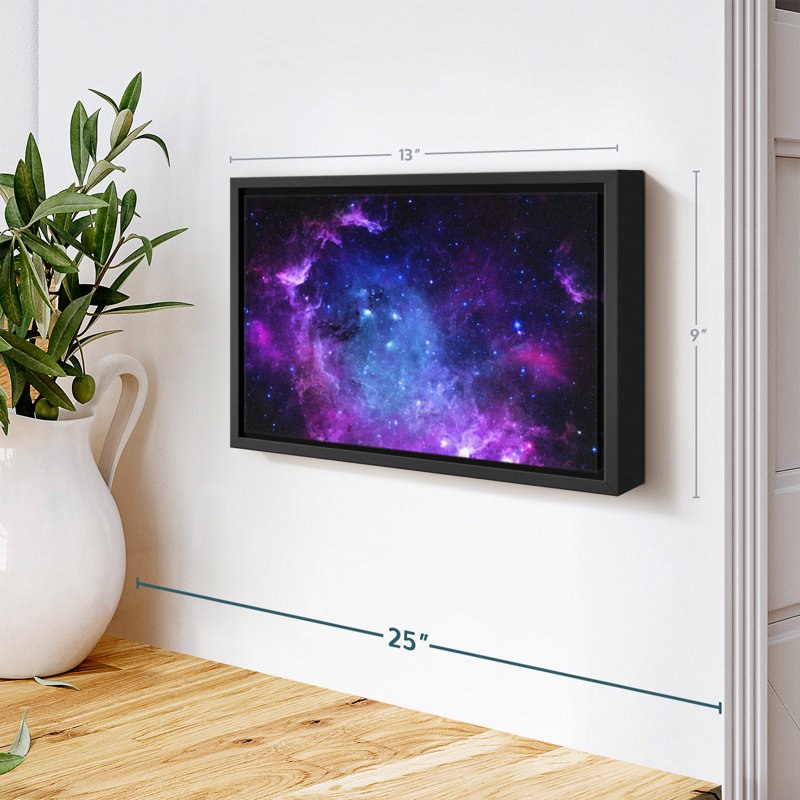 «Night Star Canvas Print», H 9 po x l 13 po