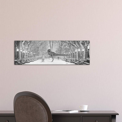 Dance With Me 1 Piece Wrapped Canvas Panoramic Wall Art