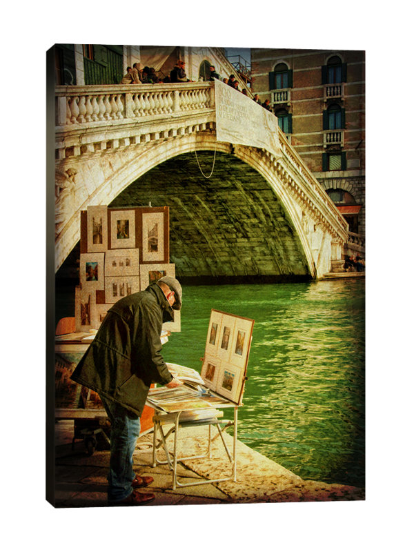 Dano - Wrapped Canvas Print, 46cm H x 30cm W x 4cm D