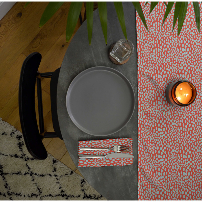 Cadillon Table Runner, Red