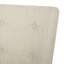 Ensemble de 2 tabourets de comptoir capitonnés contemporains en tissu, boutons, 26 po, beige-2137270632-2137270634