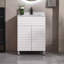 Meuble-lavabo simple debout 24 po avec plateau en pierre Chrisna