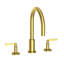 Tolmin Widespread Bathroom Faucet with Drain Assembly-78574906
