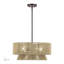 Lustre suspendu 4 lumières Aurea-124250997-124250996