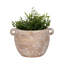 Pot à fleurs en grès texturé -861959520-868053472