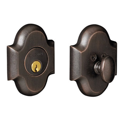 Boulder Arched Single Cylinder Deadbolt