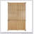 53x19x83" Cabinet Brown