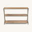 CONSOLE TABLE WITH 3 SELF