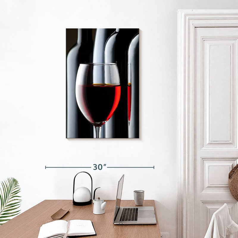 Yarlin Cabernet Red Wine, 30" H x 20" W