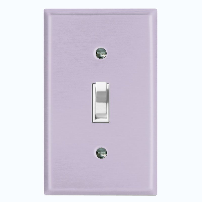 Plaque murale d'interrupteur à bascule 1-Gang