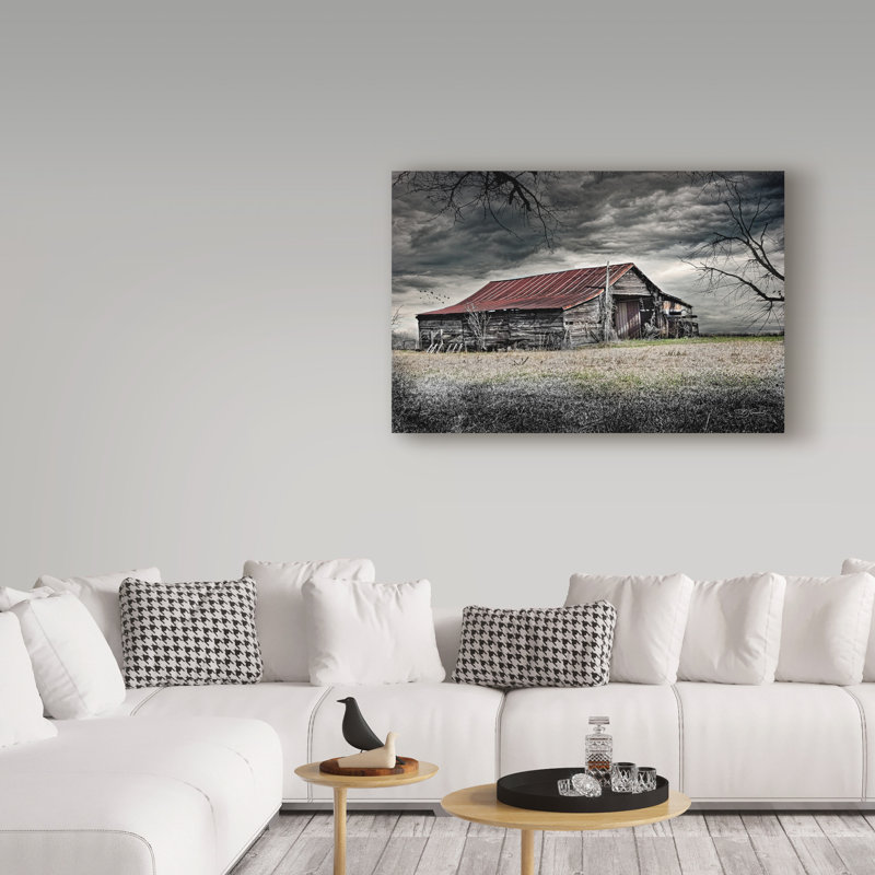 « storm grange », reproduction de photo sur toile tendue, H 22 po x l 32 po x P 2 po