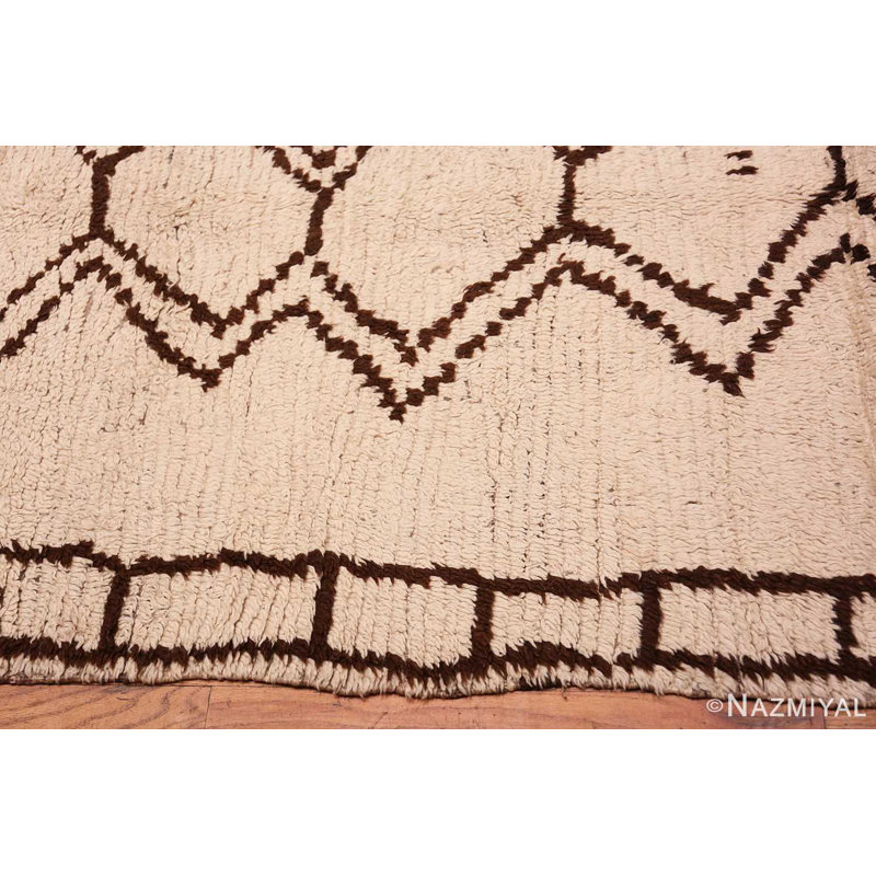 Moroccan One-of-a-Kind Rectangle 4'3" X 8' Area Rug