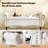 53" Length Upholstered Bench & Ottoman-825828949