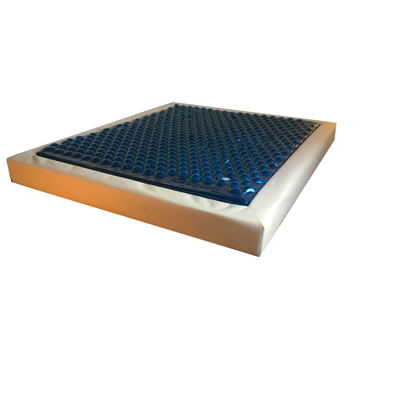 Matelas de lit d'eau à rembourrage profond sans vagues 9 po, Simple