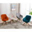 Chaise longue en velours capitonné 22,44 po Caralyn-1106530761