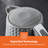 GEEPAS 1.7L Cordless Electric Kettle Textured Kettle with 360° Rotational Base 2200W Argyle