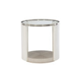 Axiom Glass End Table