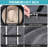 Hat Box For Travel And Storage, Collapsible Hat Case Cowboy Cap Hat Organizer For Closet With Handles Hat Boxes For Men And Women Storage Large Hat Bag Carrier With Cardbord, Grey